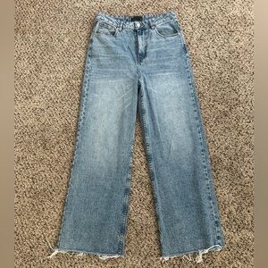 ASOS Design Tall Cropped Wide Leg Jeans